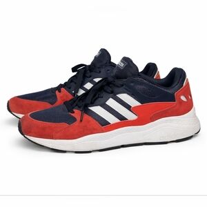 Adidas Crazychaos sneakers in the 'Trace Blue Red' colorway (model EF1051) US9